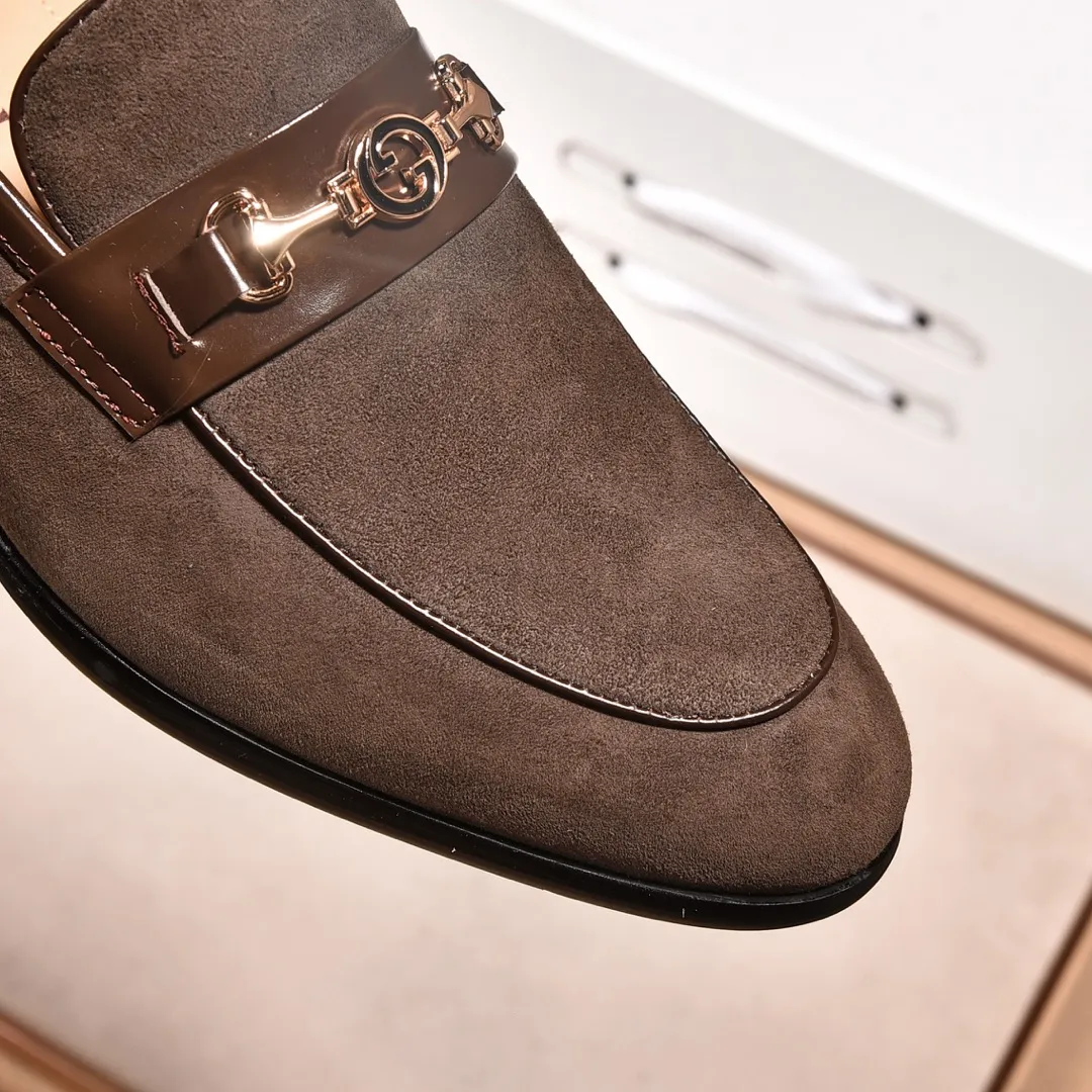 Men's shoes💰540📛📛Original (water-dyed cowhide) Gucci GUCCI official website formal shoes🌀 Italian🇮🇹imported cowhide➕top imported water-dyed cowhide lining💋Finely handmade original bottom, the real thing looks better when photographed in person Standard size 38-44